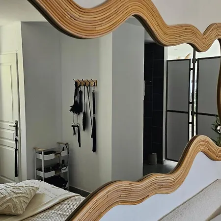 아파트 Perle Blanche Naturist Village Sea View 아그